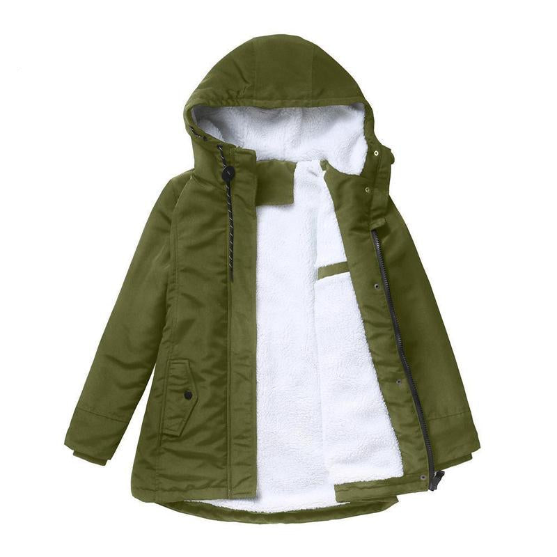Hollis & June | Heide Quilted Hooded Winter Coat