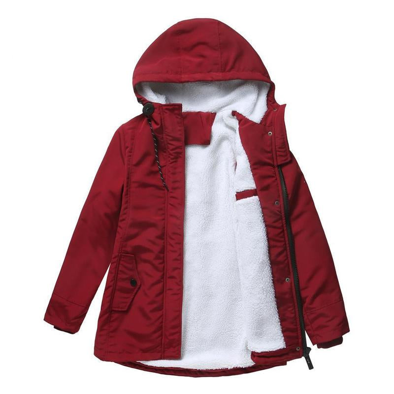 Hollis & June | Heide Quilted Hooded Winter Coat