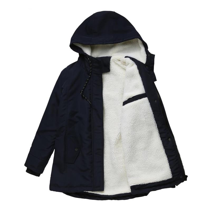 Hollis & June | Heide Quilted Hooded Winter Coat