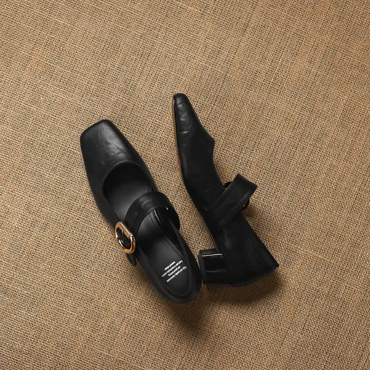 Vivi Genuine Leather Mary Jane Heels