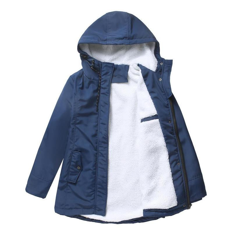Hollis & June | Heide Quilted Hooded Winter Coat