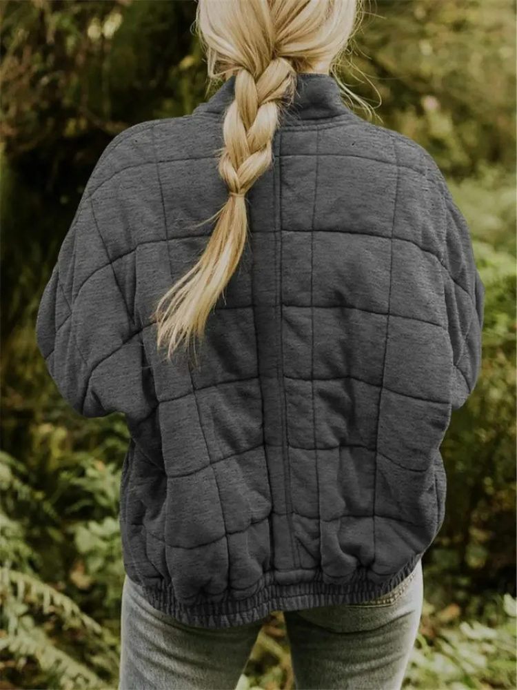 Oversized Transitional thickened women's jacket