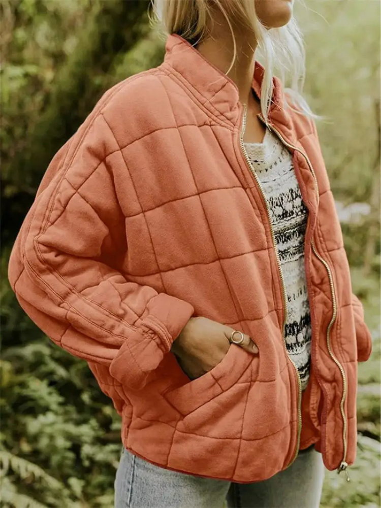 Oversized Transitional thickened women's jacket