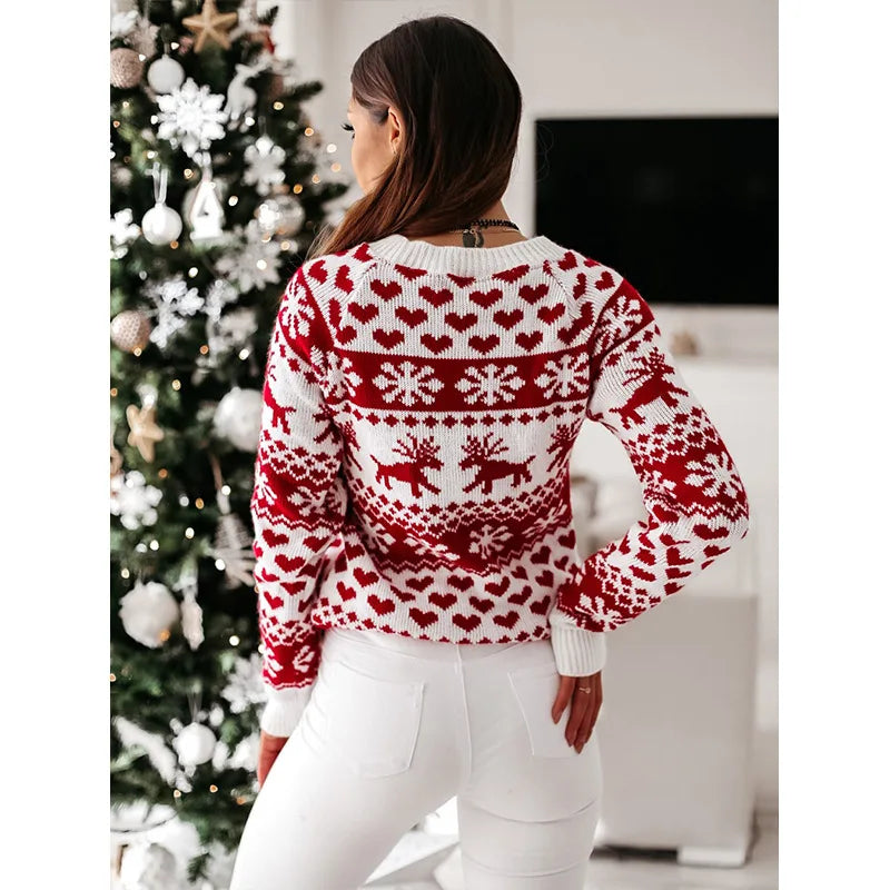 Women's Winter Cute Christmas Sweater