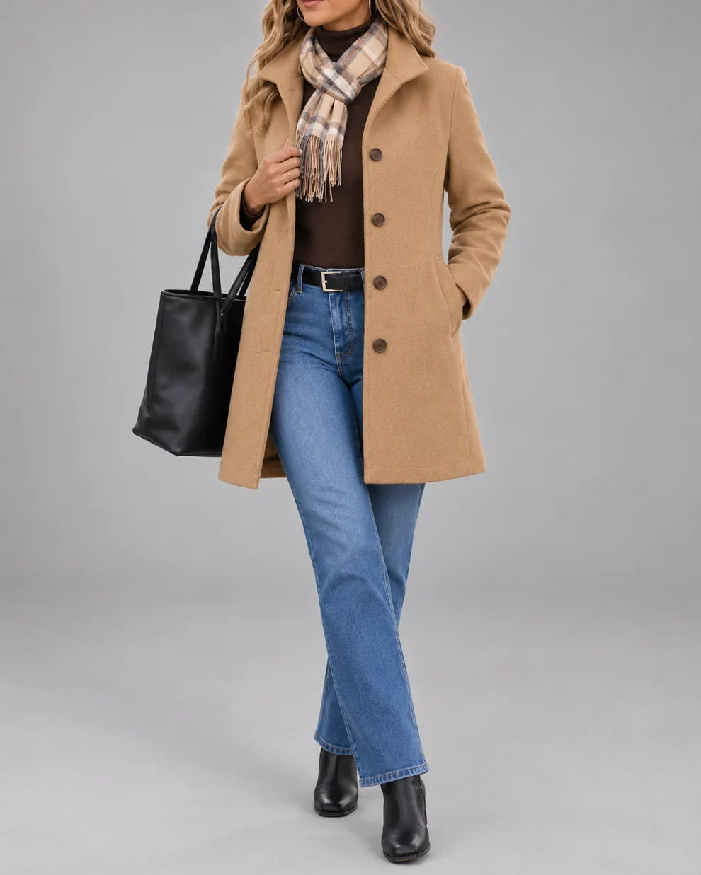 Lily™ | Elegant Classic Coat With Buttons