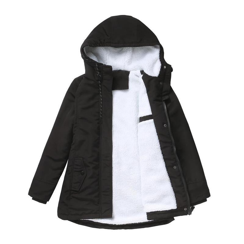 Hollis & June | Heide Quilted Hooded Winter Coat